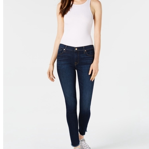 Dark Blue Women's Jeans - Picture 1 of 10